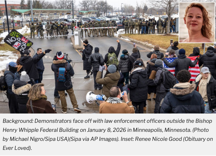 Demonstration in Minneapolis Minnesota