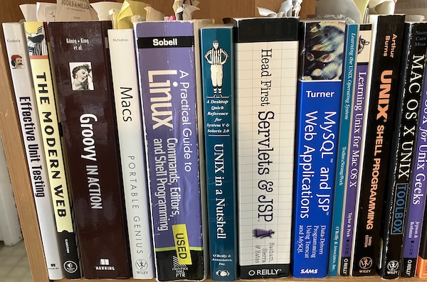 some of my programming books