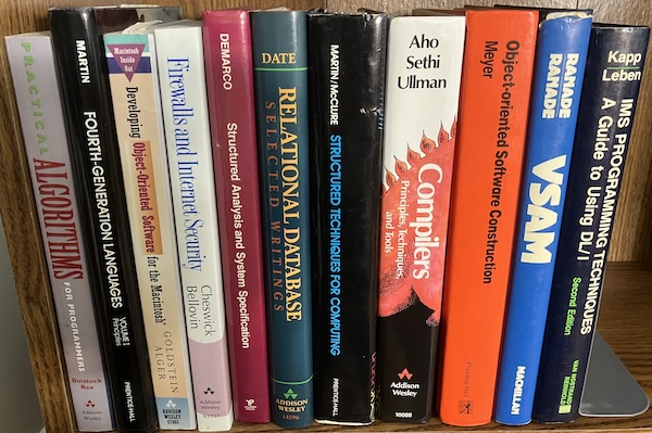 some of my programming books