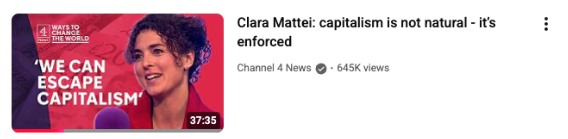 We can escape capitalism