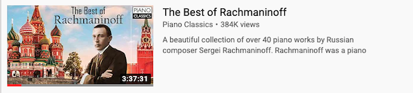 Best of Rachmaninoff