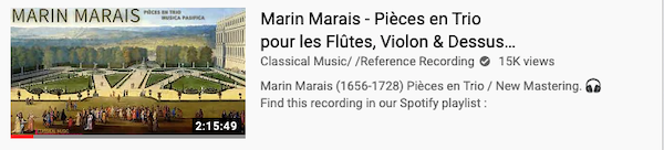 Pièces en Trio pour les Flûtes, Violon & Dessus de Viole