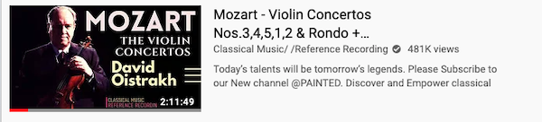 Mozart - Violin Concertos