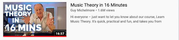 Music Theory in 16 Minutes