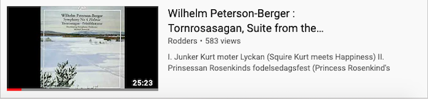 Wilhelm Peterson-Berger : Tornrosasagan