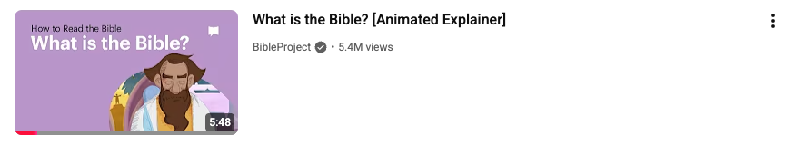 What Is The Bible?