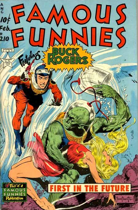 Buck Rogers Famous Funnies #210 cover