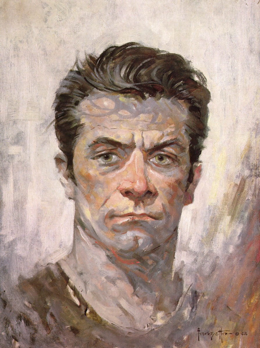 Frank Frazetta - self portrait